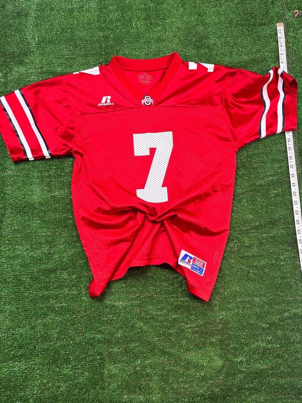 Russell Ohio State Buckeyes Football Jersey Size Youth L Red 7